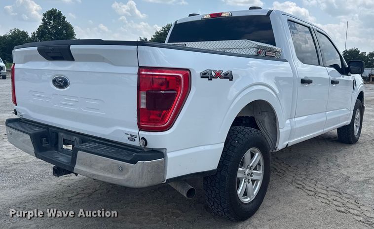 image for item DS3856 2022 Ford F150 XLT SuperCrew pickup truck