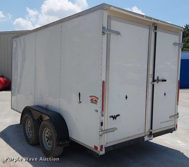image for item DS3861 2021 Cargo Craft EF-7142 enclosed cargo trailer