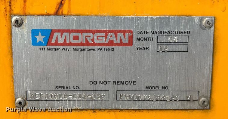 image for item DT3250 2019 GMC Savana G3500 box truck