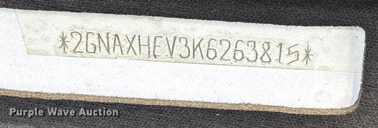 image for item DU1262 2019 Chevrolet Equinox SUV