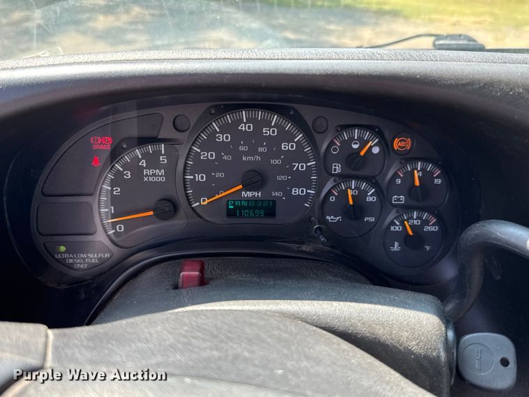 image for item DU9323 2009 Chevrolet C5500 dump flatbed truck