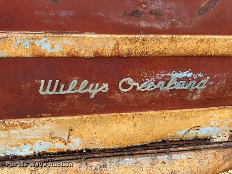 image for item DW3439 1946 Willy Overland SUV