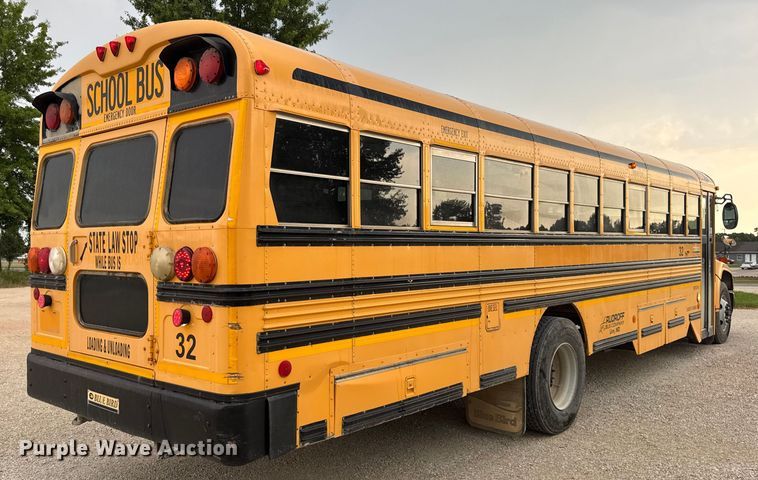 image for item DW3442 2008 Blue Bird Vision school bus