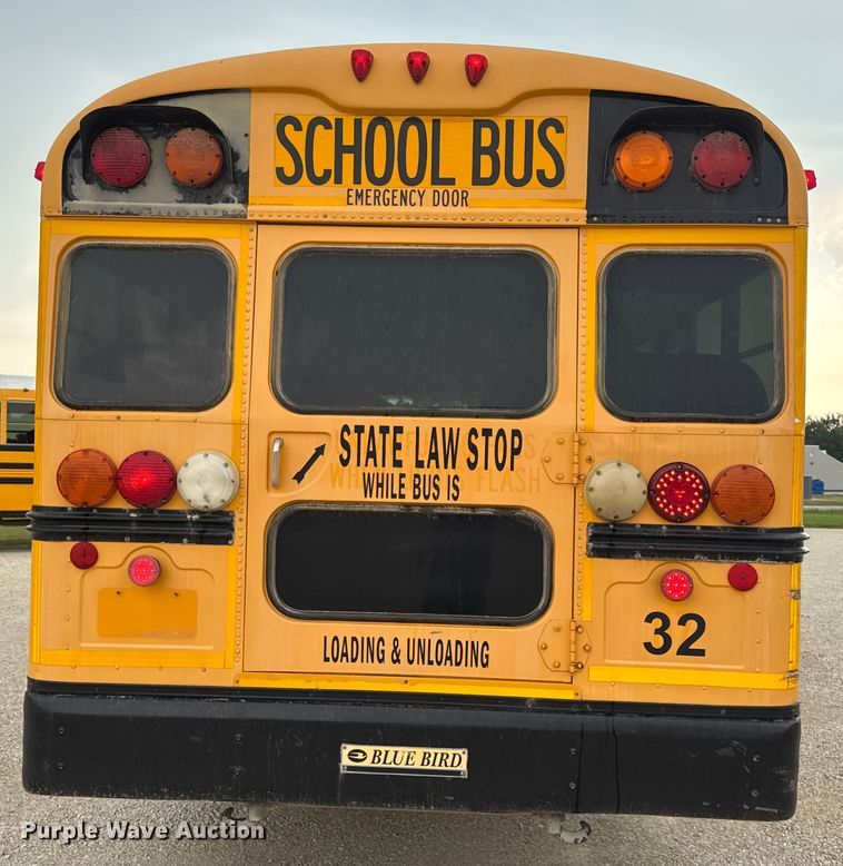 image for item DW3442 2008 Blue Bird Vision school bus