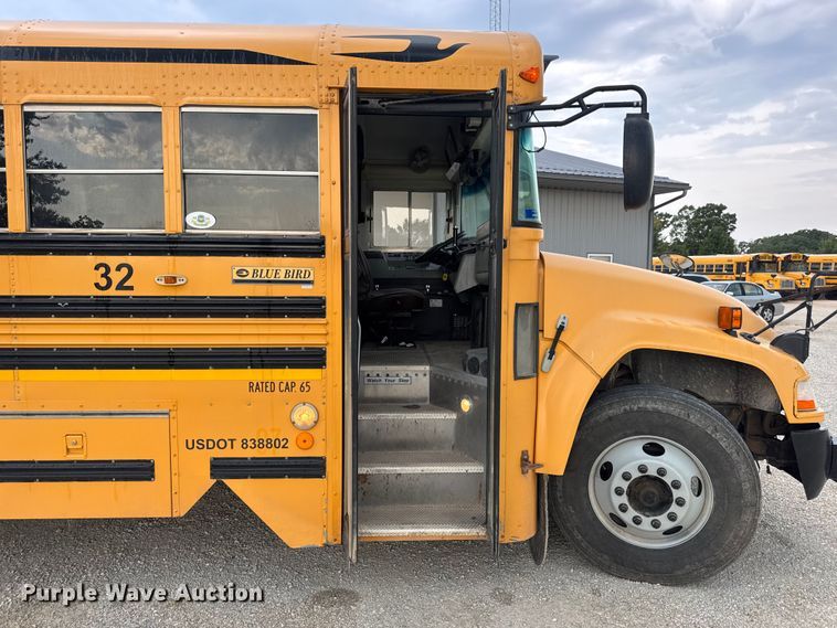 image for item DW3442 2008 Blue Bird Vision school bus