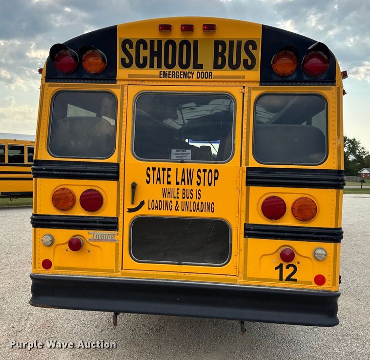 image for item DW3446 2001 Thomas Built school bus