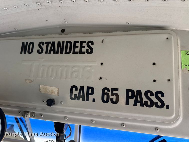 image for item DW3446 2001 Thomas Built school bus