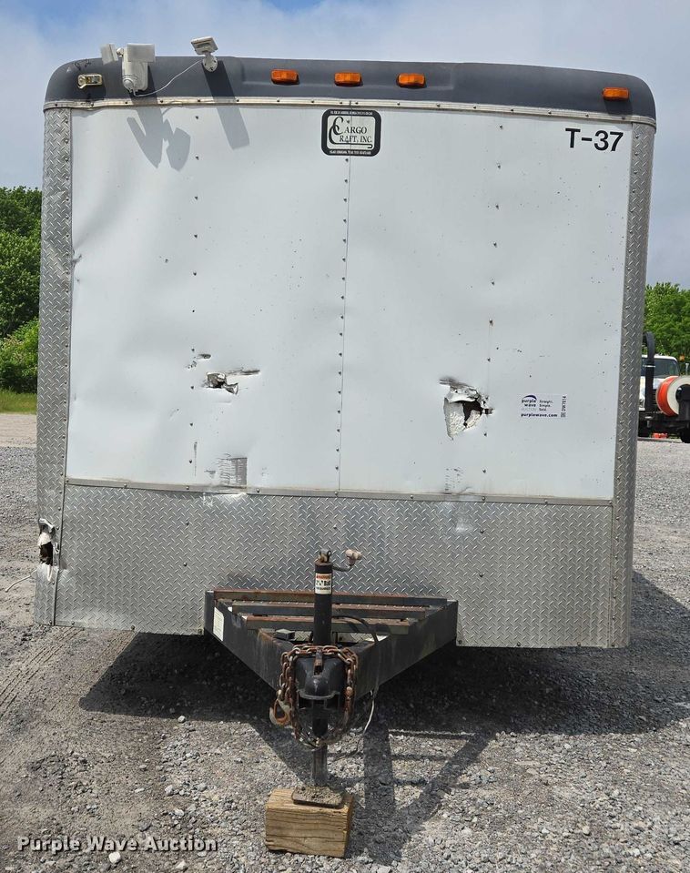 image for item DW7014 2015 Cargo Craft enclosed cargo trailer