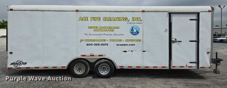 image for item DW7014 2015 Cargo Craft enclosed cargo trailer