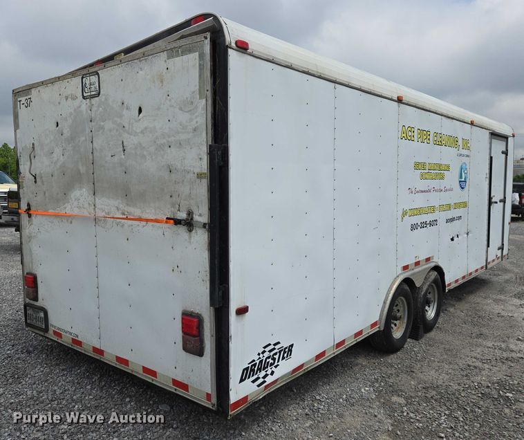 image for item DW7014 2015 Cargo Craft enclosed cargo trailer