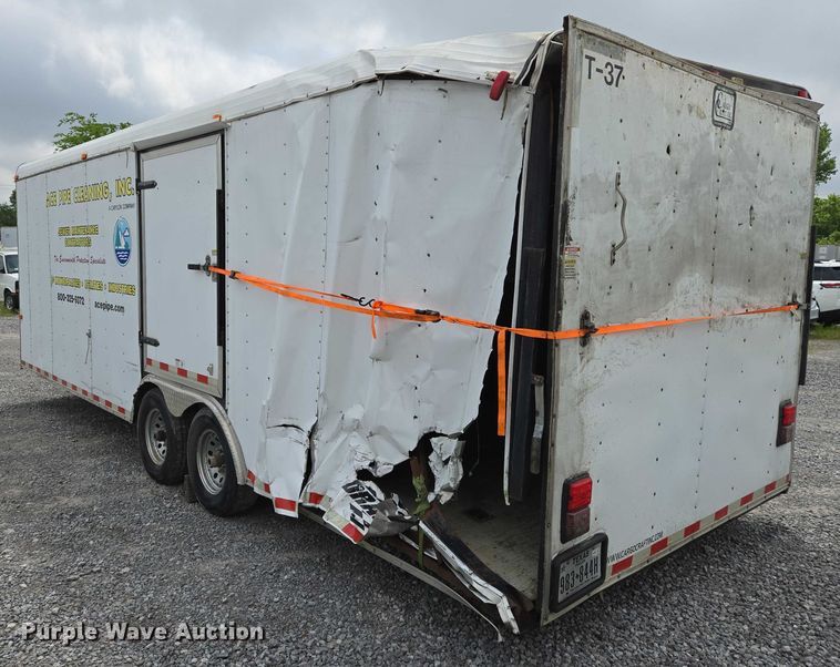 image for item DW7014 2015 Cargo Craft enclosed cargo trailer