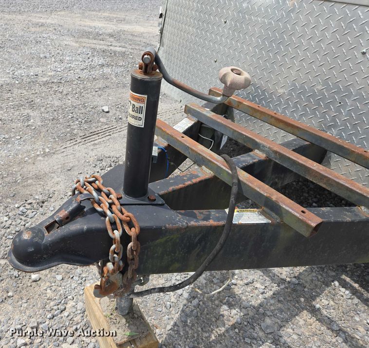 image for item DW7014 2015 Cargo Craft enclosed cargo trailer