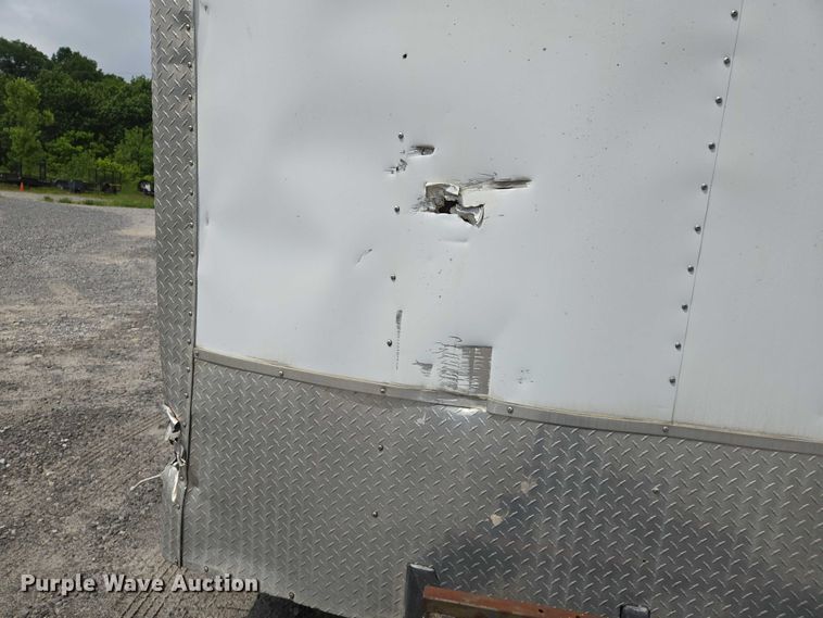 image for item DW7014 2015 Cargo Craft enclosed cargo trailer