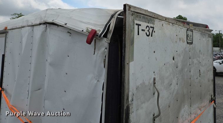 image for item DW7014 2015 Cargo Craft enclosed cargo trailer