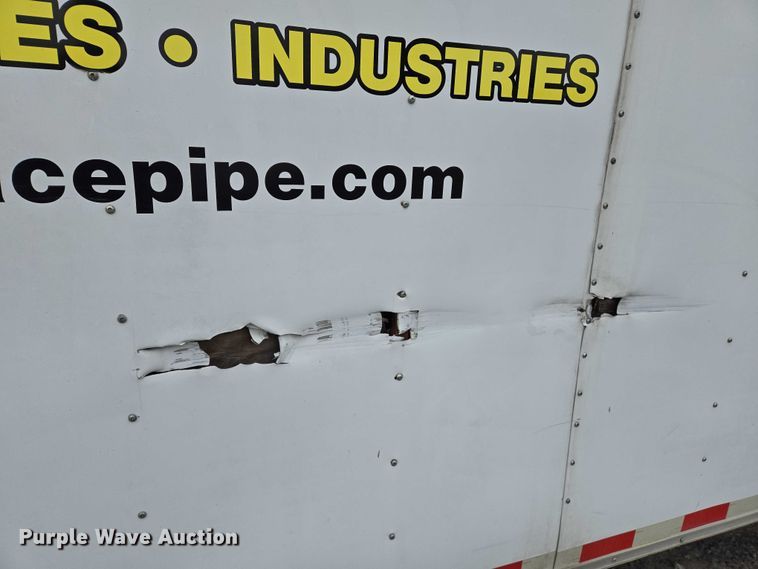 image for item DW7014 2015 Cargo Craft enclosed cargo trailer