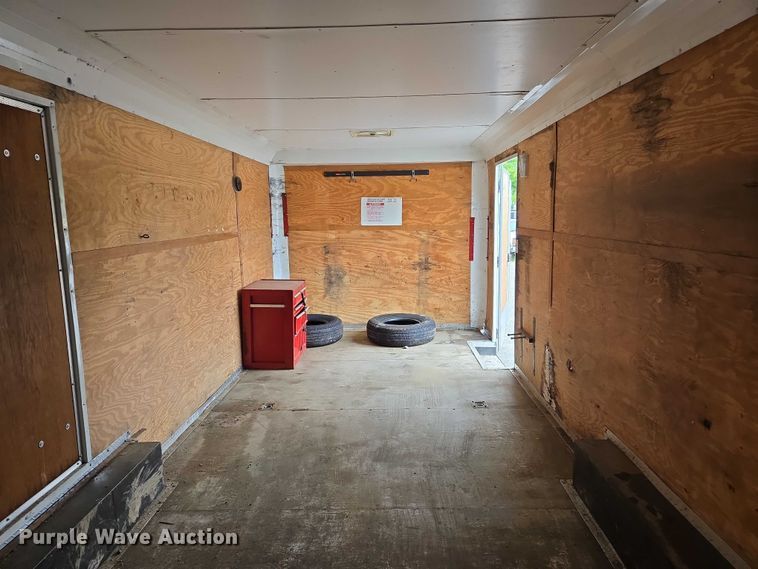 image for item DW7014 2015 Cargo Craft enclosed cargo trailer