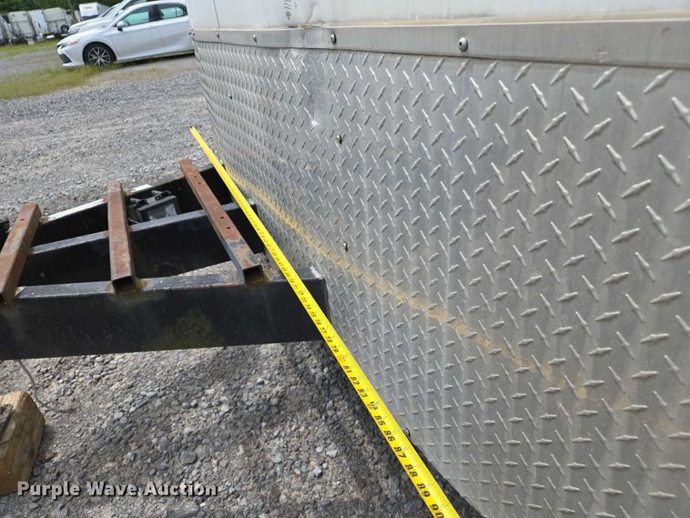 image for item DW7014 2015 Cargo Craft enclosed cargo trailer