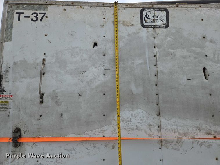 image for item DW7014 2015 Cargo Craft enclosed cargo trailer