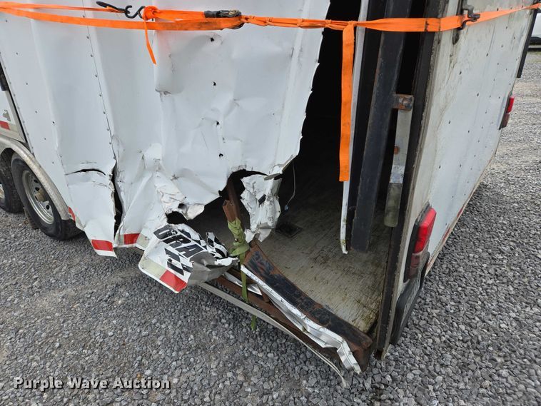 image for item DW7014 2015 Cargo Craft enclosed cargo trailer