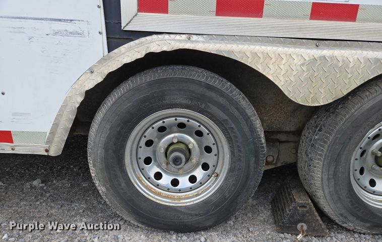 image for item DW7014 2015 Cargo Craft enclosed cargo trailer