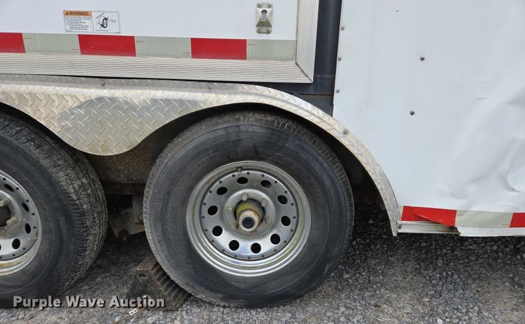 image for item DW7014 2015 Cargo Craft enclosed cargo trailer