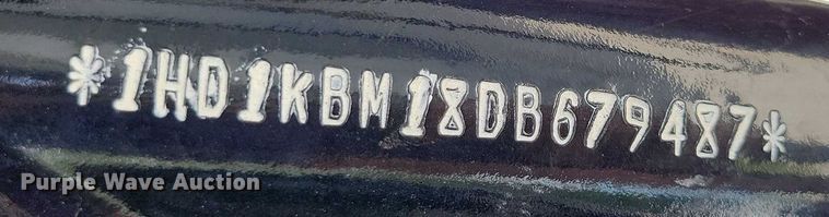 image for item DX7142 2013 Harley Davidson Street Glide motorcycle