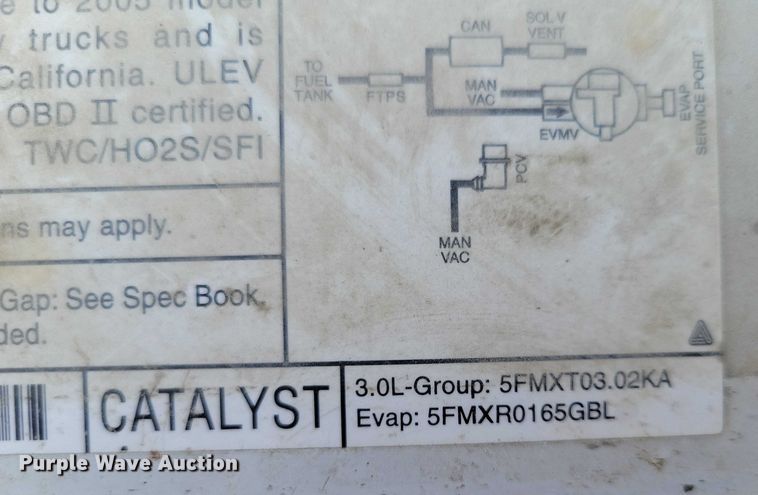 image for item DX7200 2005 Ford Ranger SuperCab pickup truck