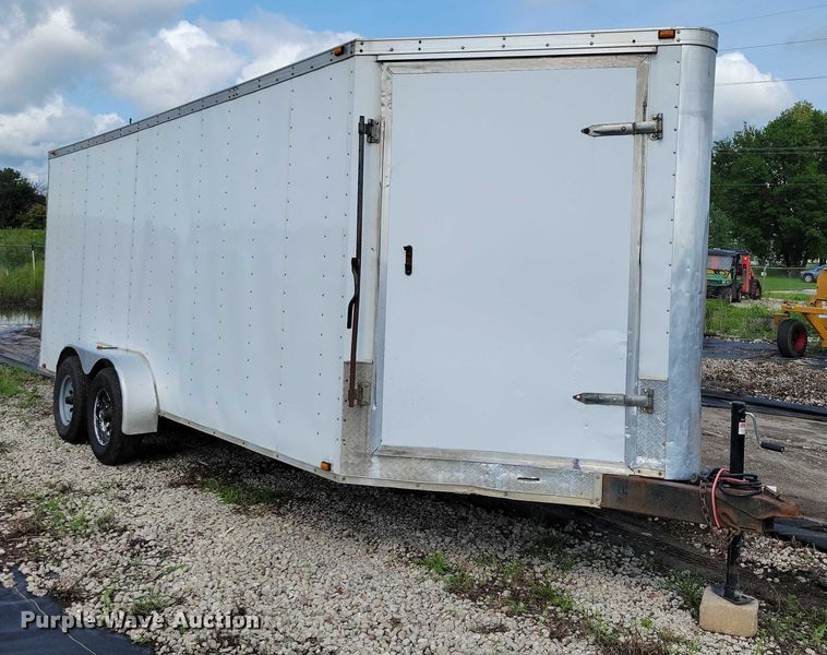 image for item DX7219 2014 Team Spirit Trailers of Elk enclosed cargo trailer