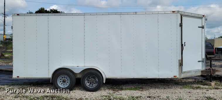 image for item DX7219 2014 Team Spirit Trailers of Elk enclosed cargo trailer