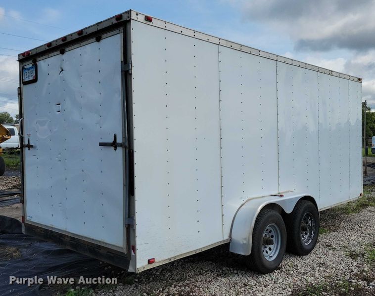 image for item DX7219 2014 Team Spirit Trailers of Elk enclosed cargo trailer