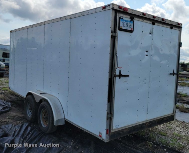 image for item DX7219 2014 Team Spirit Trailers of Elk enclosed cargo trailer