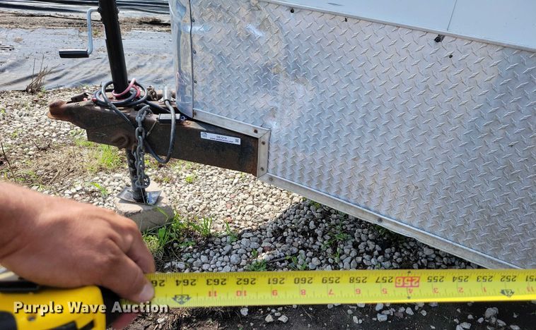 image for item DX7219 2014 Team Spirit Trailers of Elk enclosed cargo trailer