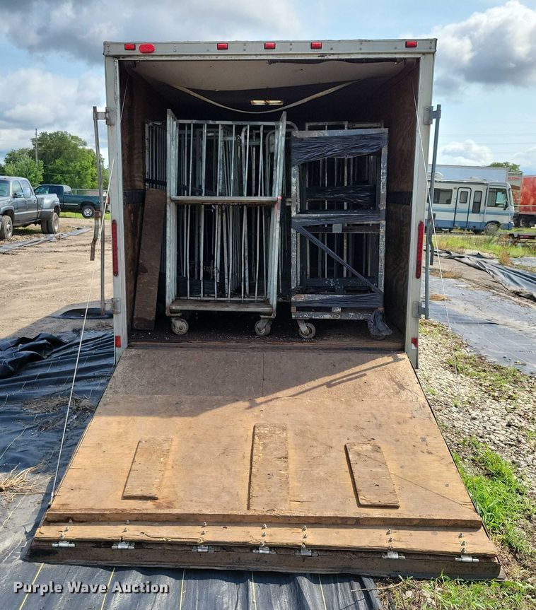 image for item DX7219 2014 Team Spirit Trailers of Elk enclosed cargo trailer