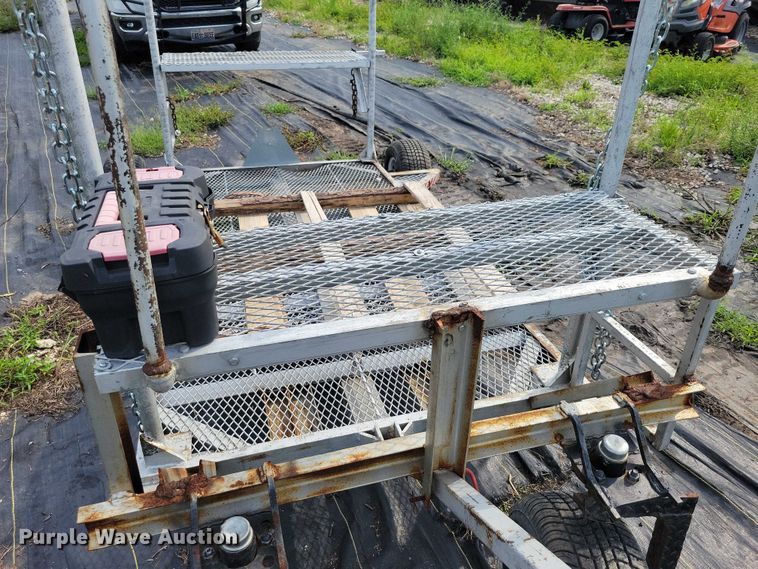 image for item DX7223 Shop built cart