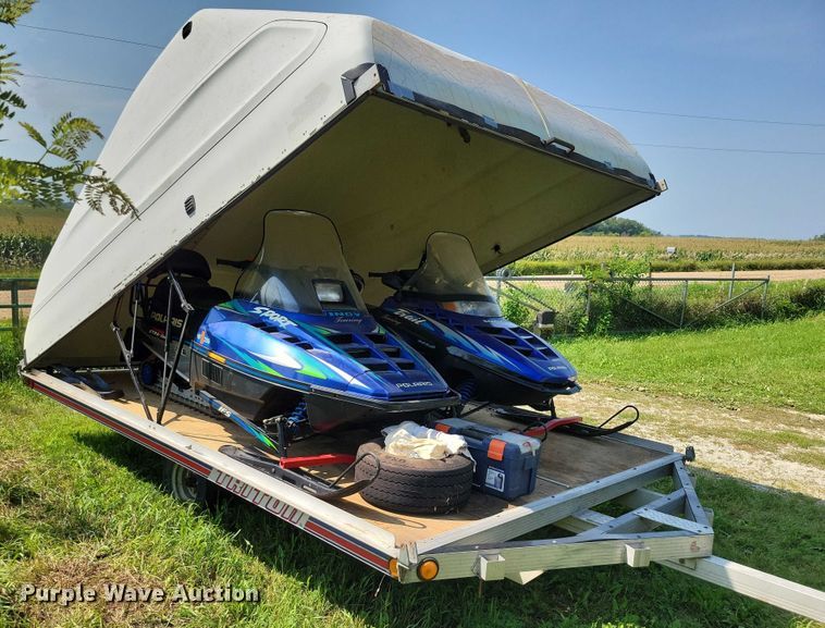 image for item DX7236 (2) Polaris snowmobiles