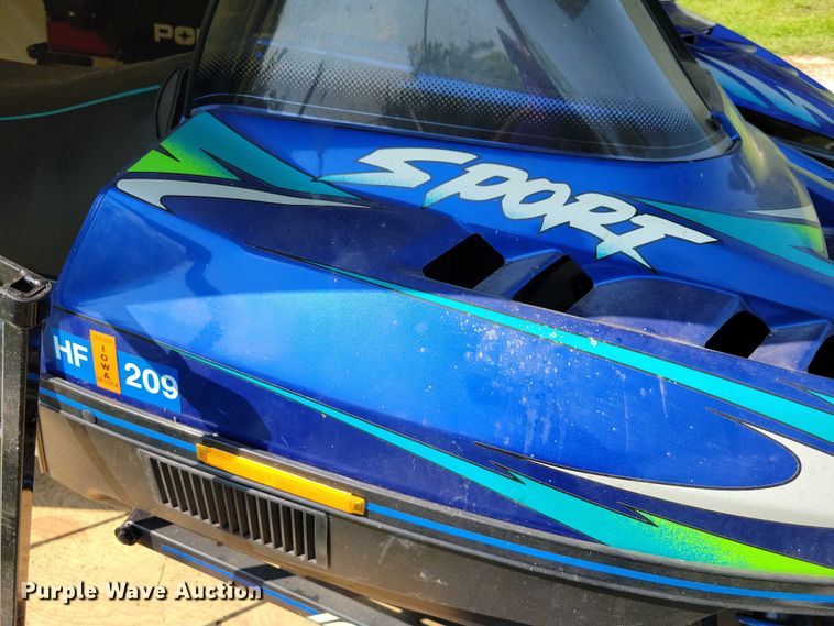 image for item DX7236 (2) Polaris snowmobiles