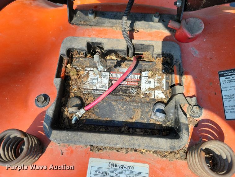 image for item DX7239 2012 Husqvarna YTH22V46 lawn mower