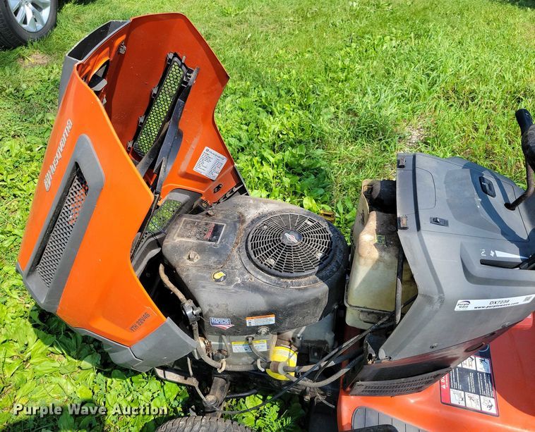 image for item DX7239 2012 Husqvarna YTH22V46 lawn mower