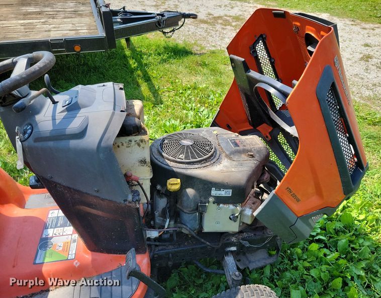 image for item DX7239 2012 Husqvarna YTH22V46 lawn mower