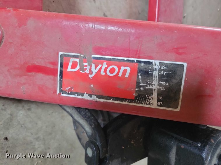 image for item DX7244 Dayton pallet jack