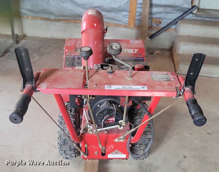image for item DX7245 Troy -Bilt snow blower