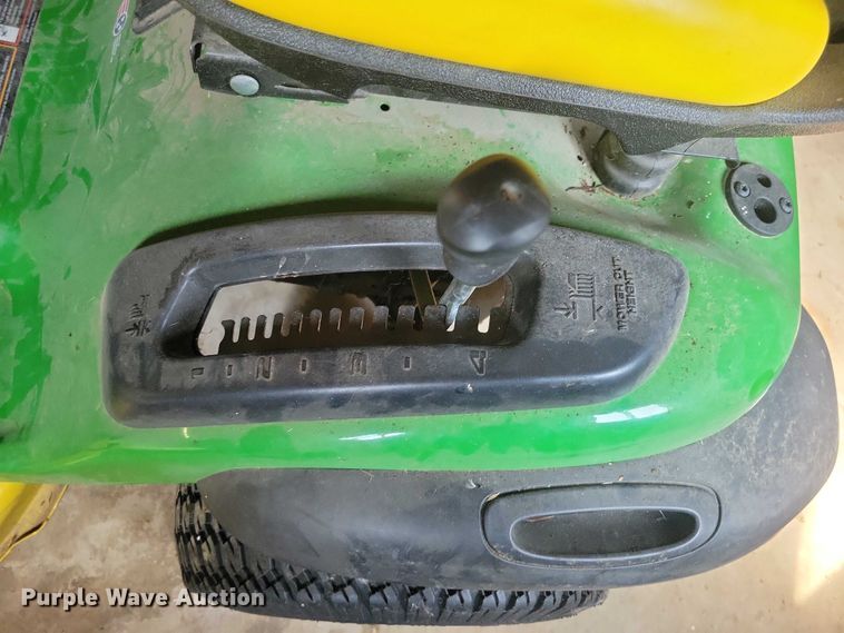 image for item DX7248 2015 John Deere S240 lawn mower