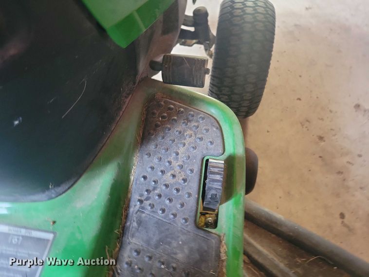 image for item DX7248 2015 John Deere S240 lawn mower