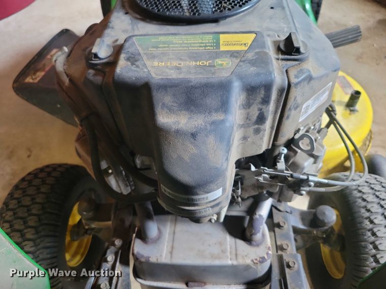 image for item DX7248 2015 John Deere S240 lawn mower