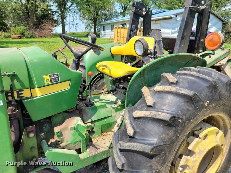 image for item DX7250 1980 John Deere 2040 tractor