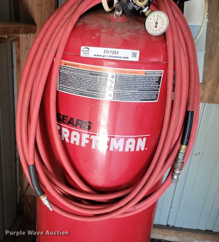 image for item DX7251 Craftsman air compressor