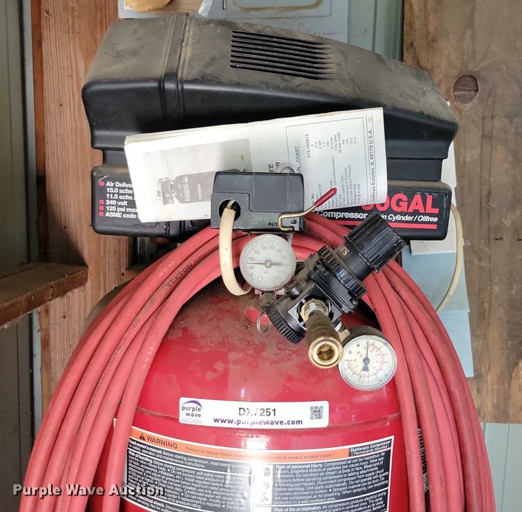 image for item DX7251 Craftsman air compressor