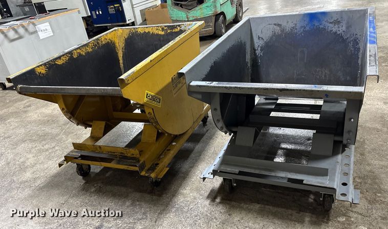 image for item DY0906 (2)  4' wright self dump hoppers