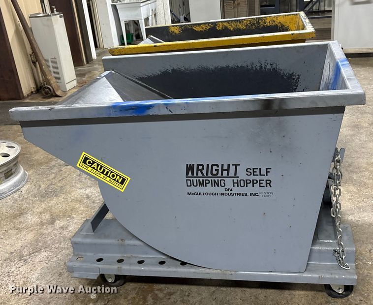 image for item DY0906 (2)  4' wright self dump hoppers