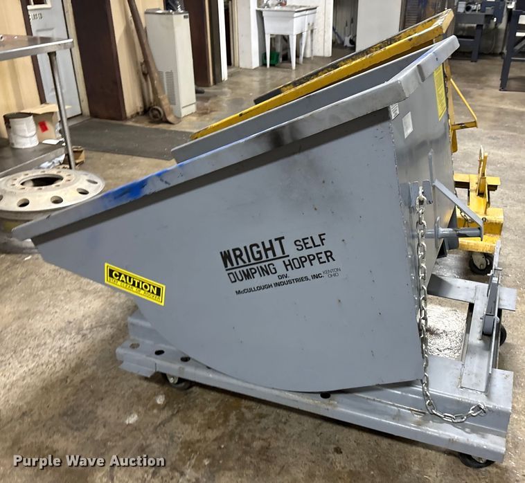 image for item DY0906 (2)  4' wright self dump hoppers